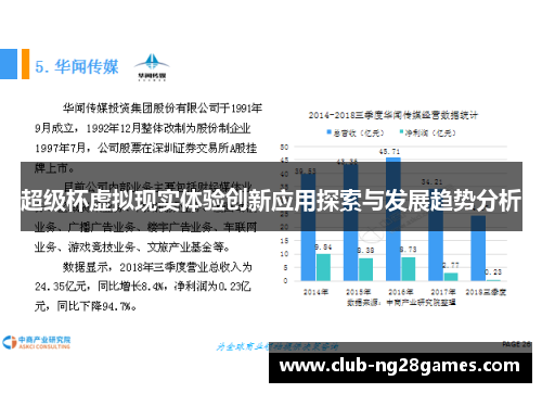 超级杯虚拟现实体验创新应用探索与发展趋势分析