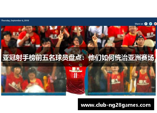 亚冠射手榜前五名球员盘点：他们如何统治亚洲赛场