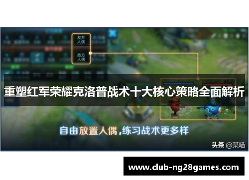 重塑红军荣耀克洛普战术十大核心策略全面解析